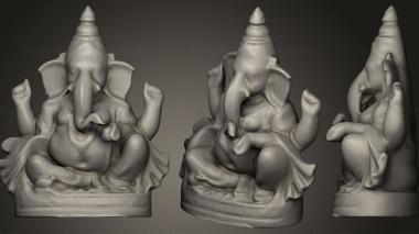 Indian sculptures Ganesh Prini 3d model